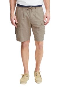 klassische FQ1924 FQHenry linen Herren Leinenshorts mit Reißverschluss Shorts 21900624-161104 Beige