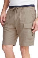 klassische FQ1924 FQHenry linen Herren Leinenshorts mit Reißverschluss Shorts 21900624-161104 Beige