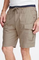 classico FQ1924 FQHenry linen uomo short in lino con zip shorts 21900624-161104 Beige