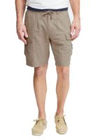 klassische FQ1924 FQHenry linen Herren Leinenshorts mit Reißverschluss Shorts 21900624-161104 Beige