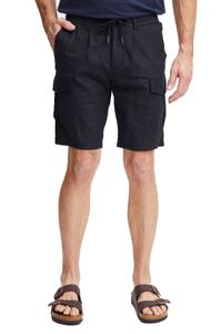 klassische FQ1924 FQHenry linen Herren Leinenshorts mit Reißverschluss Shorts 21900624-194011 Grau