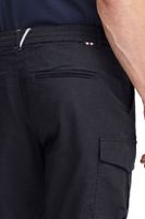 klassische FQ1924 FQHenry linen Herren Leinenshorts mit Reißverschluss Shorts 21900624-194011 Grau
