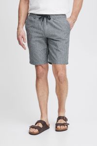 klassische FQ1924 FQHenry Herren Leinenshorts mit Reißverschluss Shorts 21900626-194011 Grau