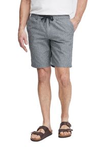 klassische FQ1924 FQHenry Herren Leinenshorts mit Reißverschluss Shorts 21900626-194011 Grau