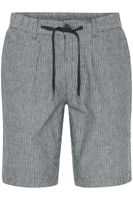 klassische FQ1924 FQHenry Herren Leinenshorts mit Reißverschluss Shorts 21900626-194011 Grau