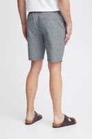 klassische FQ1924 FQHenry Herren Leinenshorts mit Reißverschluss Shorts 21900626-194011 Grau