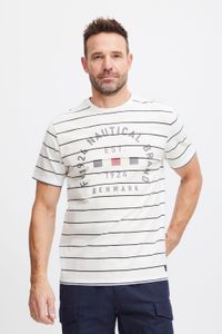 classique FQ1924 FQTom SS homme T-shirt avec col rond T-shirt homme 21900644-114201 Blanc