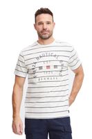 klassisches FQ1924 FQTom SS Herren T-Shirt mit Rundhals Shirt 21900644-114201 Weiß