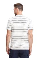 klassisches FQ1924 FQTom SS Herren T-Shirt mit Rundhals Shirt 21900644-114201 Weiß
