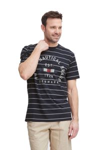 klassisches FQ1924 FQTom SS Herren T-Shirt mit Rundhals Shirt 21900644-194011 Grau