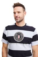 klassisches FQ1924 FQTom SS Herren T-Shirt mit Rundhals Shirt 21900645-144115 Blau