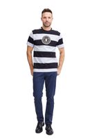 klassisches FQ1924 FQTom SS Herren T-Shirt mit Rundhals Shirt 21900645-144115 Blau