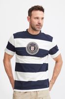 klassisches FQ1924 FQTom SS Herren T-Shirt mit Rundhals Shirt 21900645-114201 Weiß