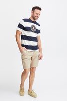 klassisches FQ1924 FQTom SS Herren T-Shirt mit Rundhals Shirt 21900645-114201 Weiß