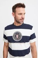 klassisches FQ1924 FQTom SS Herren T-Shirt mit Rundhals Shirt 21900645-114201 Weiß