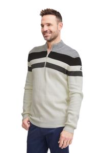 klassische FQ1924 FQKyle Herren Zip-Jacke mit Stehkragen Jacke 21900654-114201 Weiß