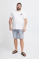 klassisches BLEND Herren Tanktop mit Rundhals Top 20717099BB-110602 Weiß