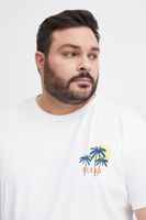 klassisches BLEND Herren Tanktop mit Rundhals Top 20717099BB-110602 Weiß