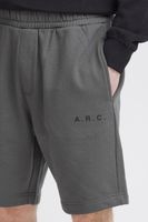 classic SOLID SDHansi men's sweat shorts with drawstring shorts 21301143ME-193910 Grey