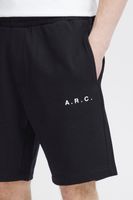klassische SOLID SDHansi Herren Sweatshorts mit Kordelzug Shorts 21301143ME-194008 Schwarz