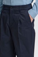 classic CASUAL FRIDAY CFMarc men's pants with brand label casual pants 20505227-194013 Blue