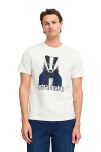 classic BLEND men's T-shirt with crew neck shirt 20717344-203633 White