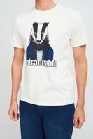 classic BLEND men's T-shirt with crew neck shirt 20717344-203633 White