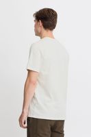 klassisches BLEND Herren T-Shirt mit Rundhals Shirt auch in großen Größen 20717344-203635 Weiß