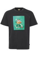 klassisches SOLID SDNong Herren T-Shirt mit Rundhals Shirt 21108418-194008 Schwarz