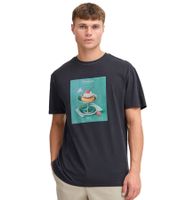 classica SOLID SDNong uomo T-shirt con girocollo T-shirt uomo 21108418-194008 Nero