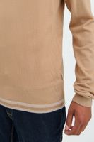 classique BLEND homme pull maille fine avec col rond pull en maille 20717260-161315 Beige