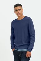 classique BLEND homme pull maille fine avec col rond pull en maille 20717260-194024 Bleu