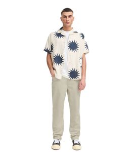 klassische SOLID SDIver Ryan Herren Jeanshose im Denim-Look Denimhose 21108230-130401 Beige