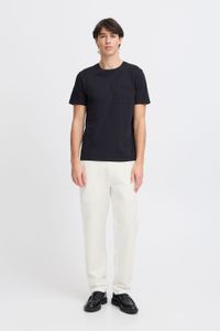 classic CASUAL FRIDAY CFPandrup men's linen pants in cotton summer pants 20505421-110103 White