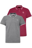 2er Pack klassisches BLEND Herren Poloshirt aus Baumwolle Shirt 20718756-204978 Mehrfarbig