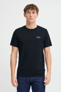 classic BLEND BHJamey men's T-shirt with crew neck shirt 20717774-194007 Black