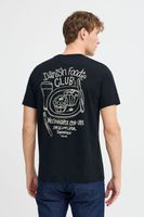 classic BLEND BHJamey men's T-shirt with crew neck shirt 20717774-194007 Black