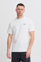 classic BLEND BHJamey men's T-shirt with crew neck shirt 20717774-110602 White