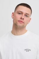 classic BLEND BHJamey men's T-shirt with crew neck shirt 20717774-110602 White