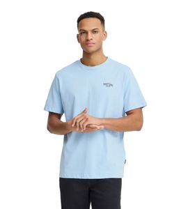 classic BLEND BHVagner men's T-shirt with logo print shirt 20718781-144121 Blue