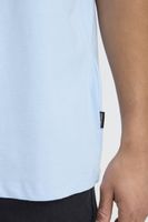 classic BLEND BHVagner men's T-shirt with logo print shirt 20718781-144121 Blue