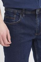 classique BLEND BHTwister homme short en jean avec détail label short denim 20717730-200292 Bleu