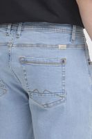 klassische BLEND BHTwister Herren Jeansshorts mit Label-Detail Denimshorts 20717730-200290 Blau