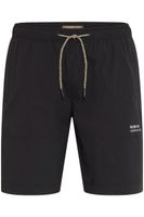 klassische BLEND BHEdgar Herren Shorts mit Logoprint Freizeitshorts 20717890-194007 Schwarz