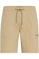 classic BLEND BHEdgar men's shorts with logo print casual shorts 20717890-161315 Beige