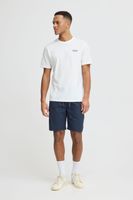 klassische BLEND BHEdgar Herren Shorts mit Logoprint Freizeitshorts 20717890-194024 Blau