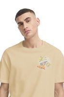 klassisches SOLID SDPavan Herren T-Shirt mit Print Shirt 21108601-160920 Beige