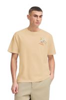 klassisches SOLID SDPavan Herren T-Shirt mit Print Shirt 21108601-160920 Beige