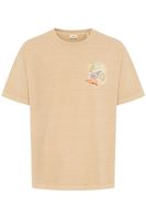 klassisches SOLID SDPavan Herren T-Shirt mit Print Shirt 21108601-160920 Beige
