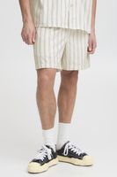 klassische SOLID SDAlaan Herren Shorts mit Label-Detail Freizeitshorts 21108633-114201 Weiß